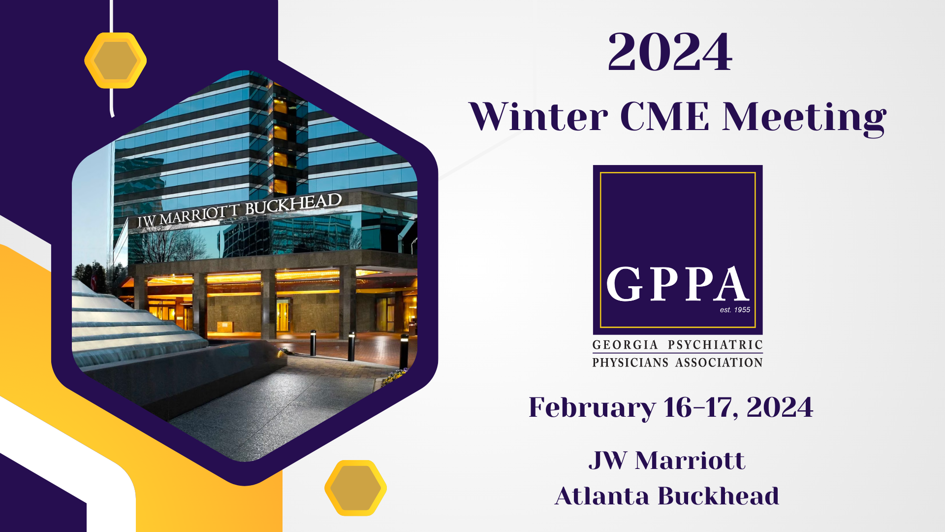 2024 Winter CME Meeting